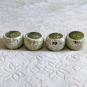 Mosiac candle stands